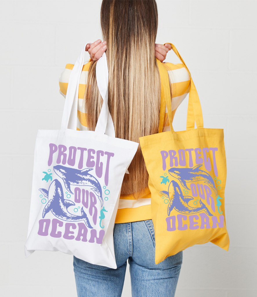 Protect Our Ocean Tote Bag