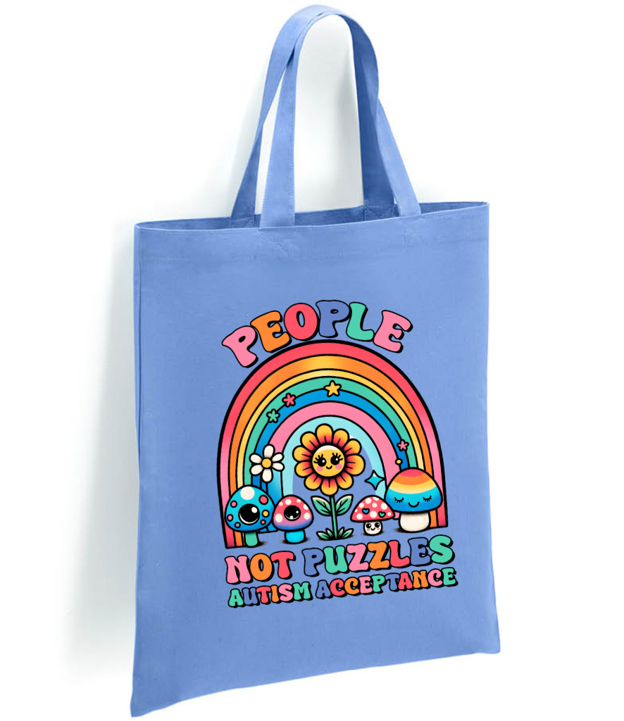 People Not Puzzles Tote Bag