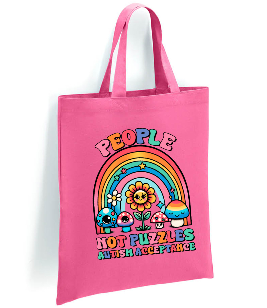 People Not Puzzles Tote Bag