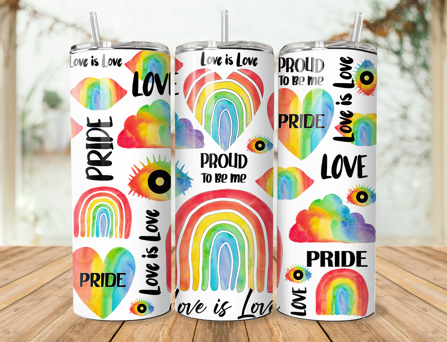 Pride Skinny Tumbler