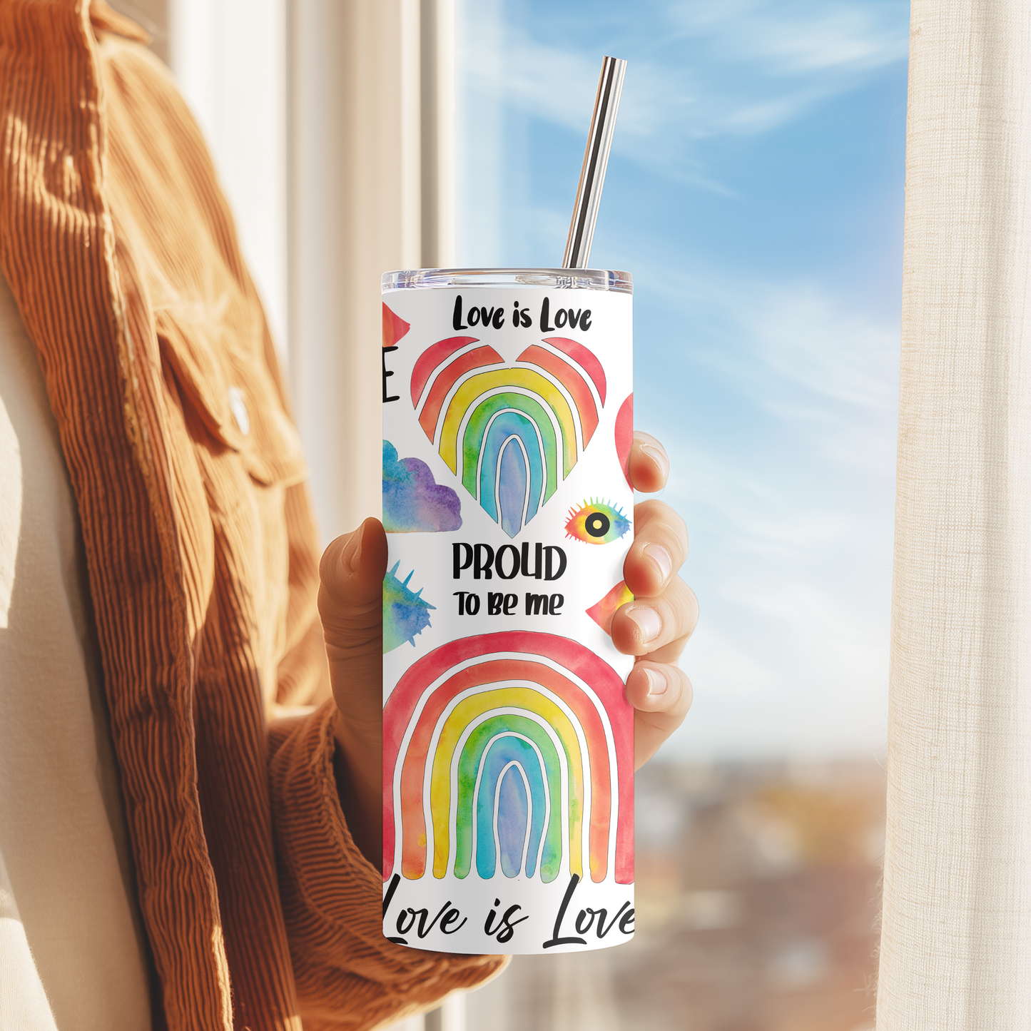 Pride Skinny Tumbler