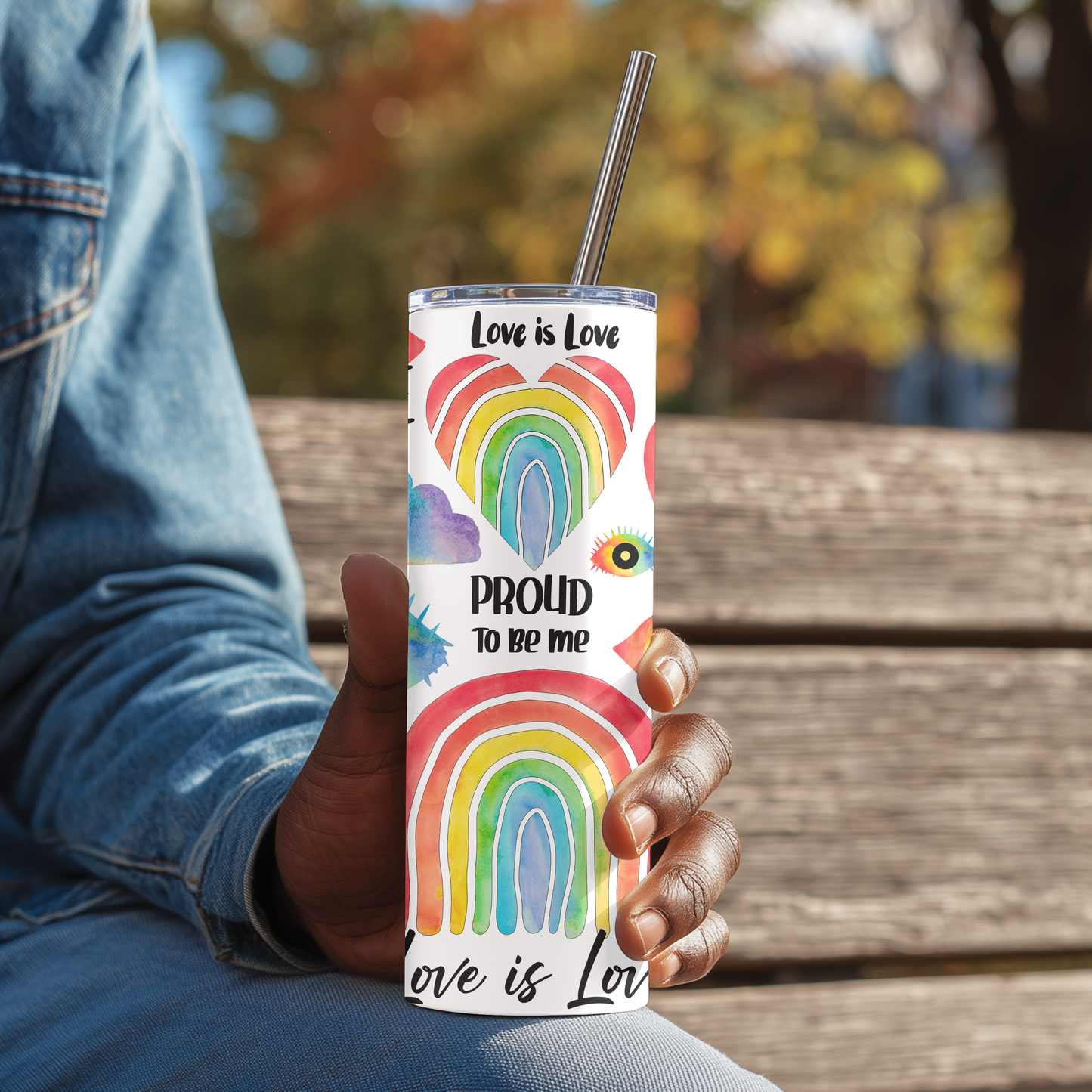 Pride Skinny Tumbler