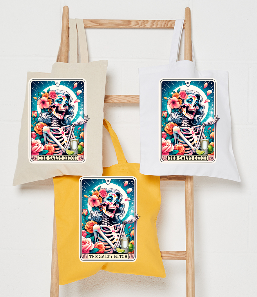 Salty B*tch Tarot Card Tote Bag