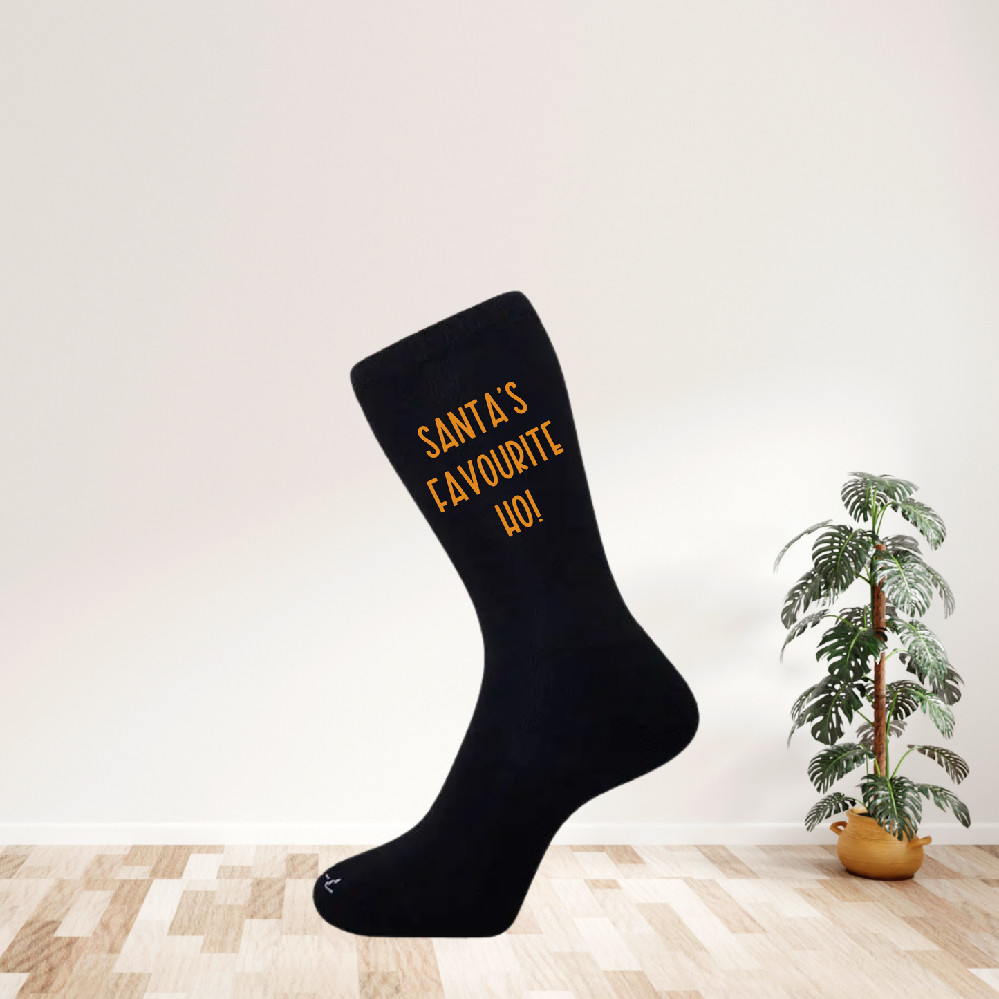 Santa’s Favourite Ho Socks – Funny Christmas Socks