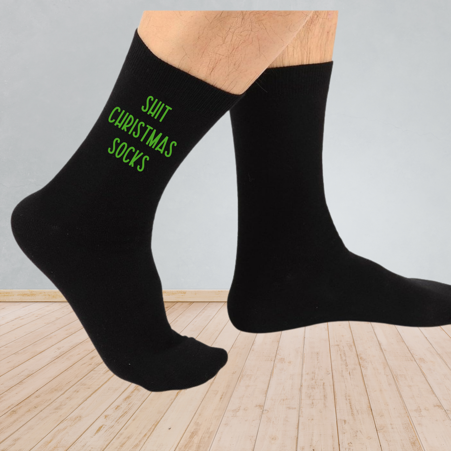 Shit Christmas Socks – Funny Rude Christmas Socks
