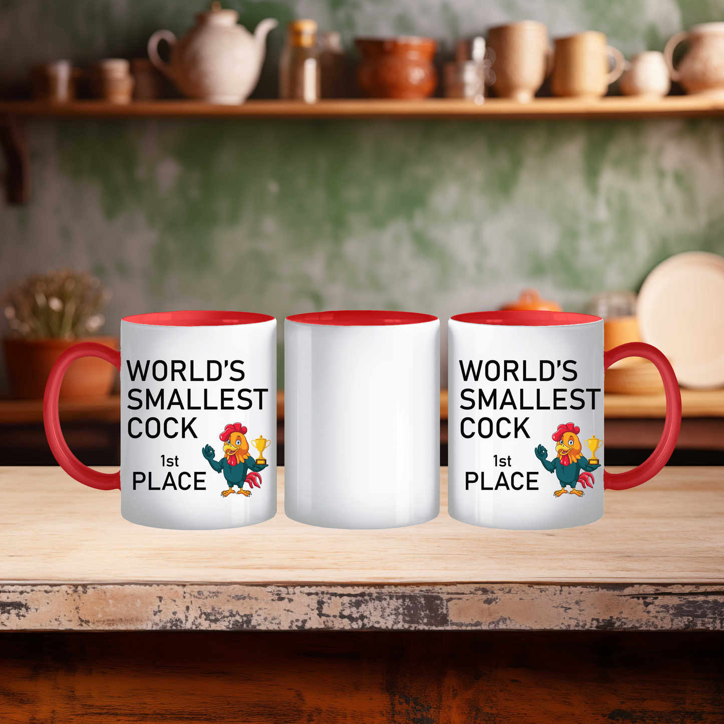 Funny World's Smallest Cock Mug