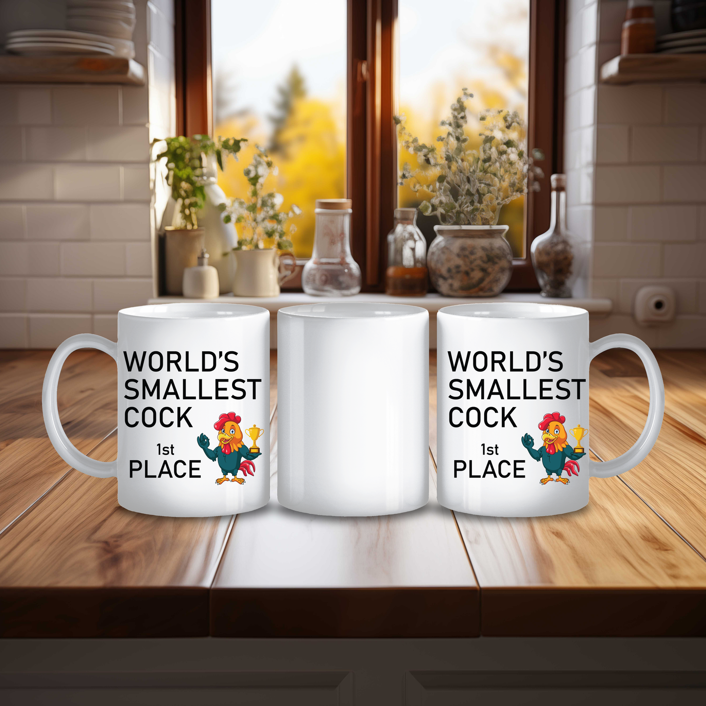 Funny World's Smallest Cock Mug