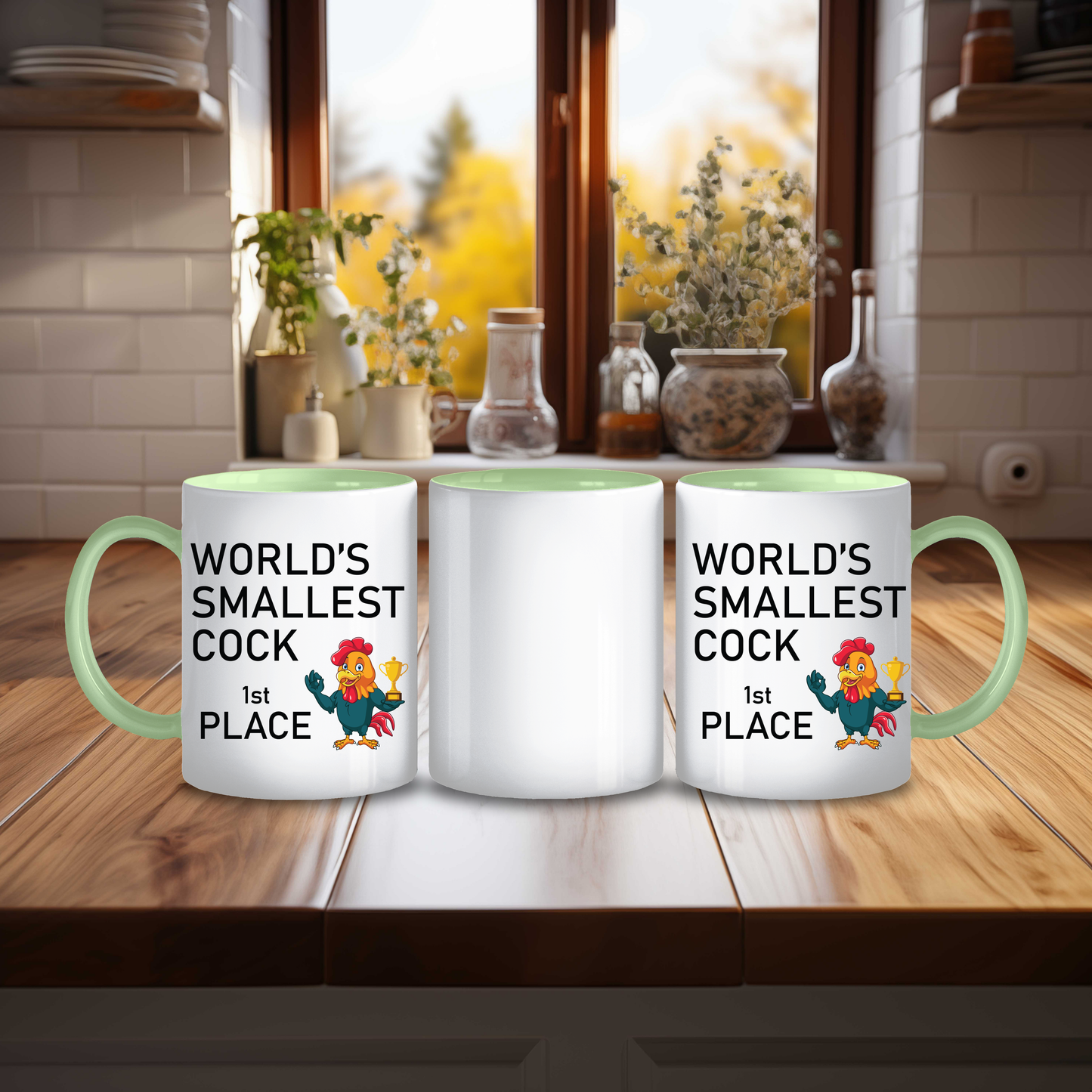 Funny World's Smallest Cock Mug