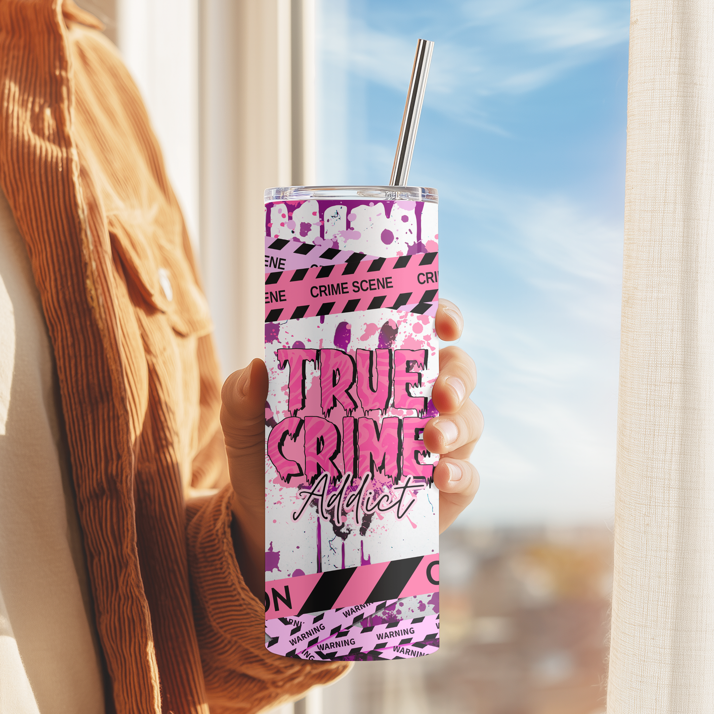 True Crime Addict Tumbler