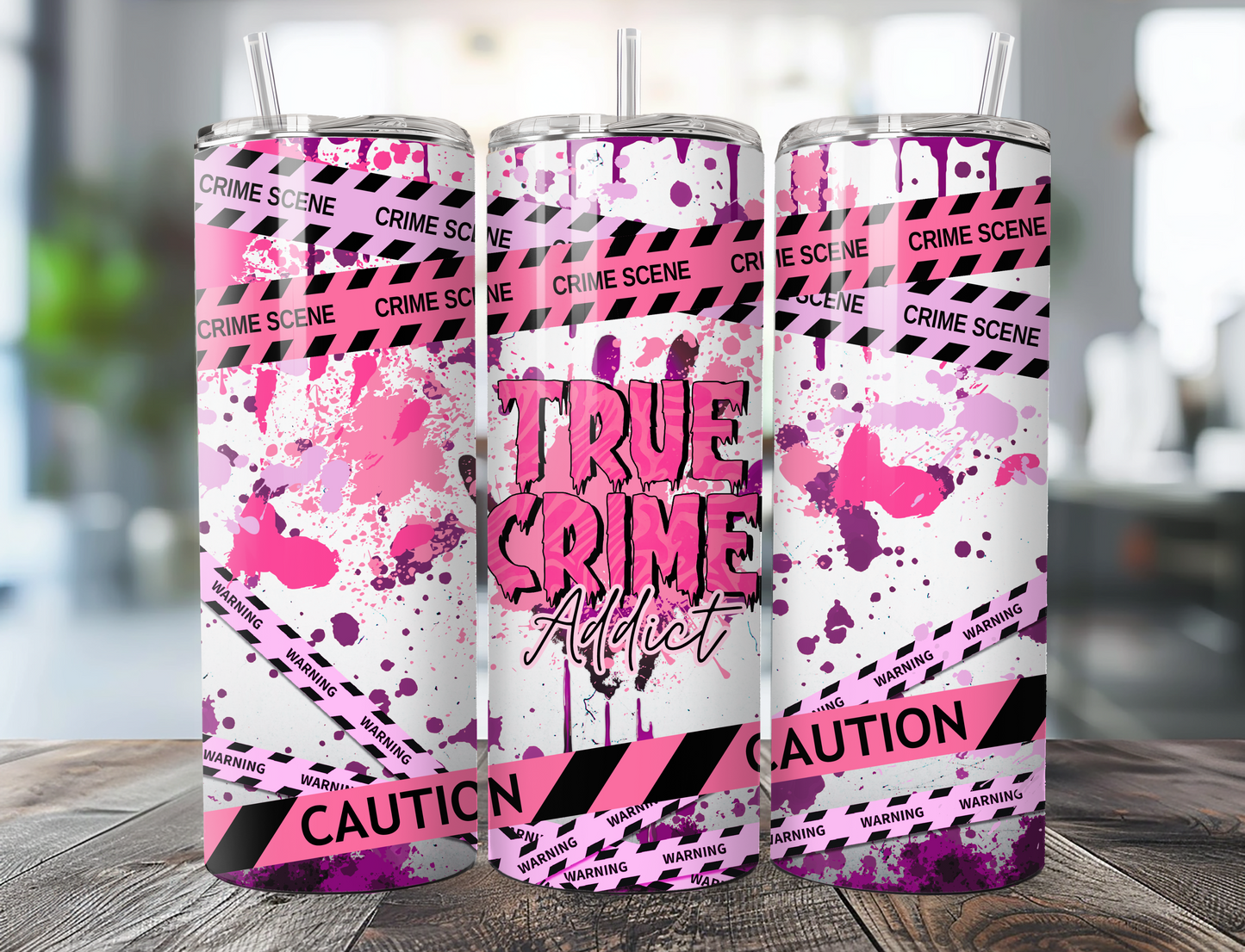 True Crime Addict Tumbler