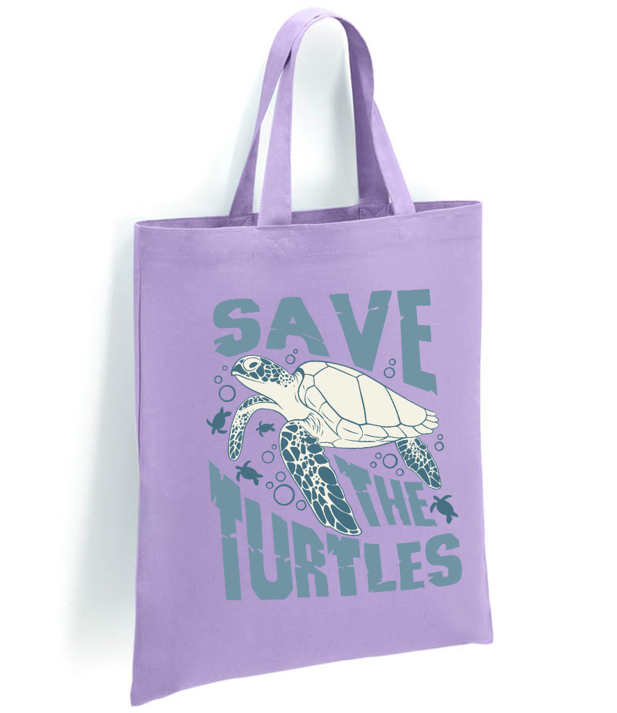 Save the Turtles Tote Bag