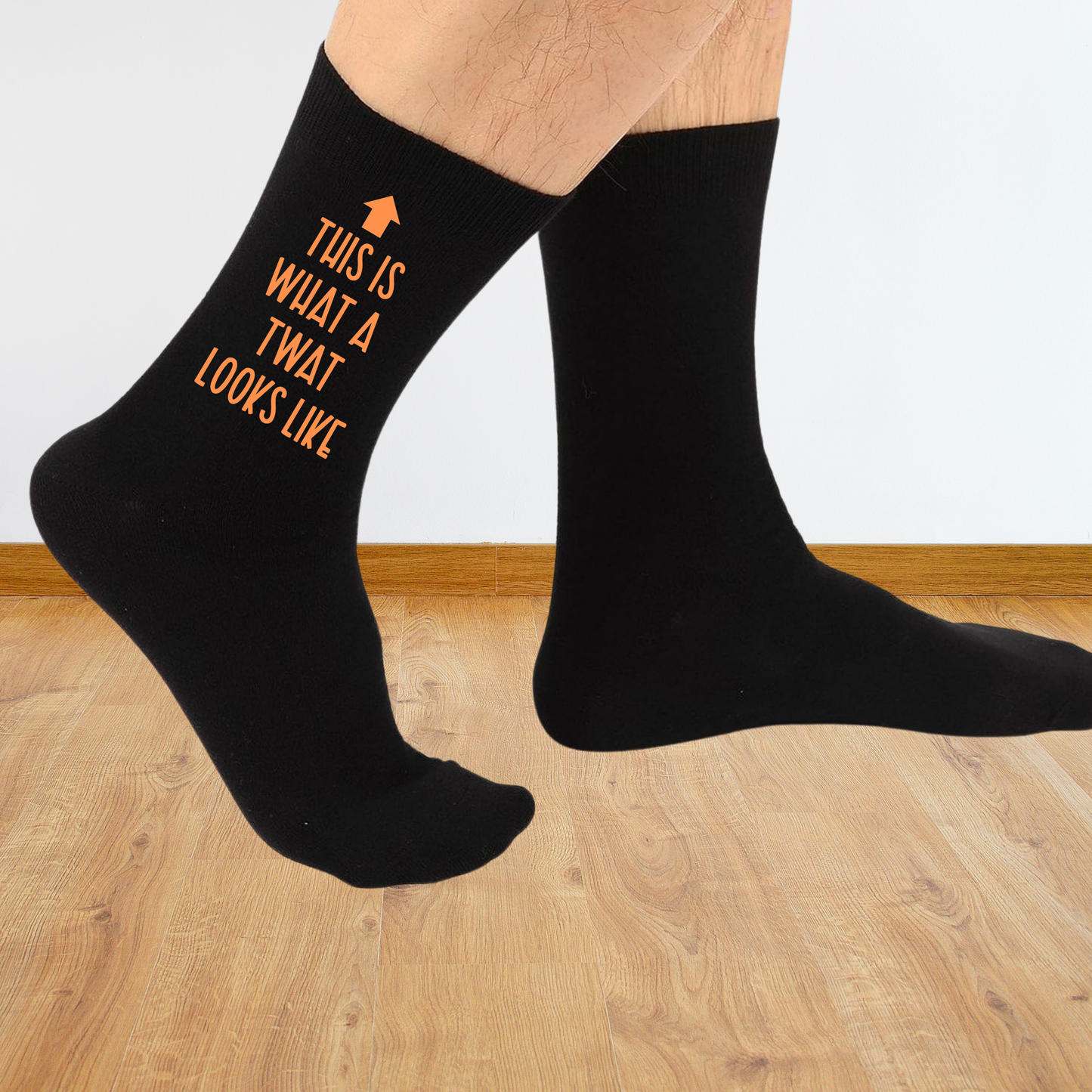 This is what a Tw*t looks Like Funny Unisex Printed Socks