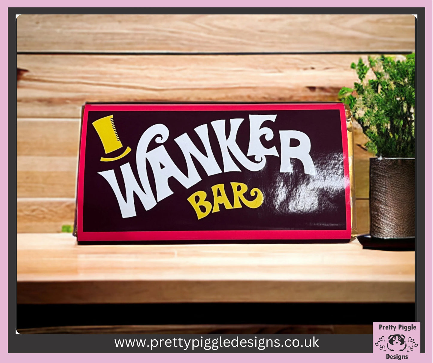 Funny / Rude Chocolate Bar with Galaxy Chocolate