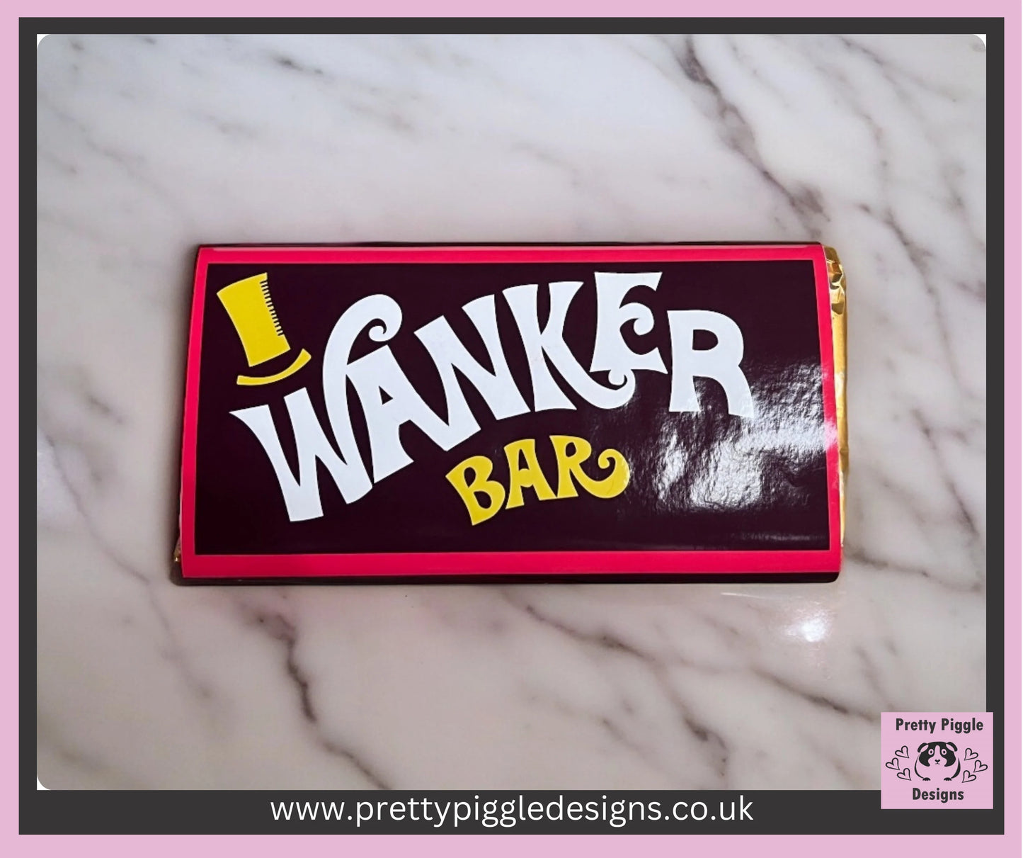 Funny / Rude Chocolate Bar with Galaxy Chocolate
