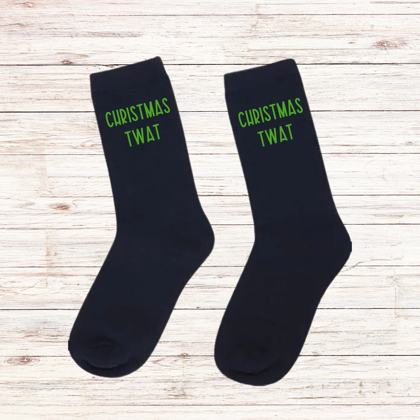 Christmas Twat Socks – Funny Rude Christmas Socks