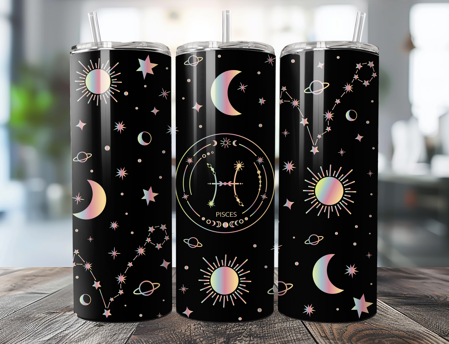 Zodiac Tumbler, All 12 Signs Available