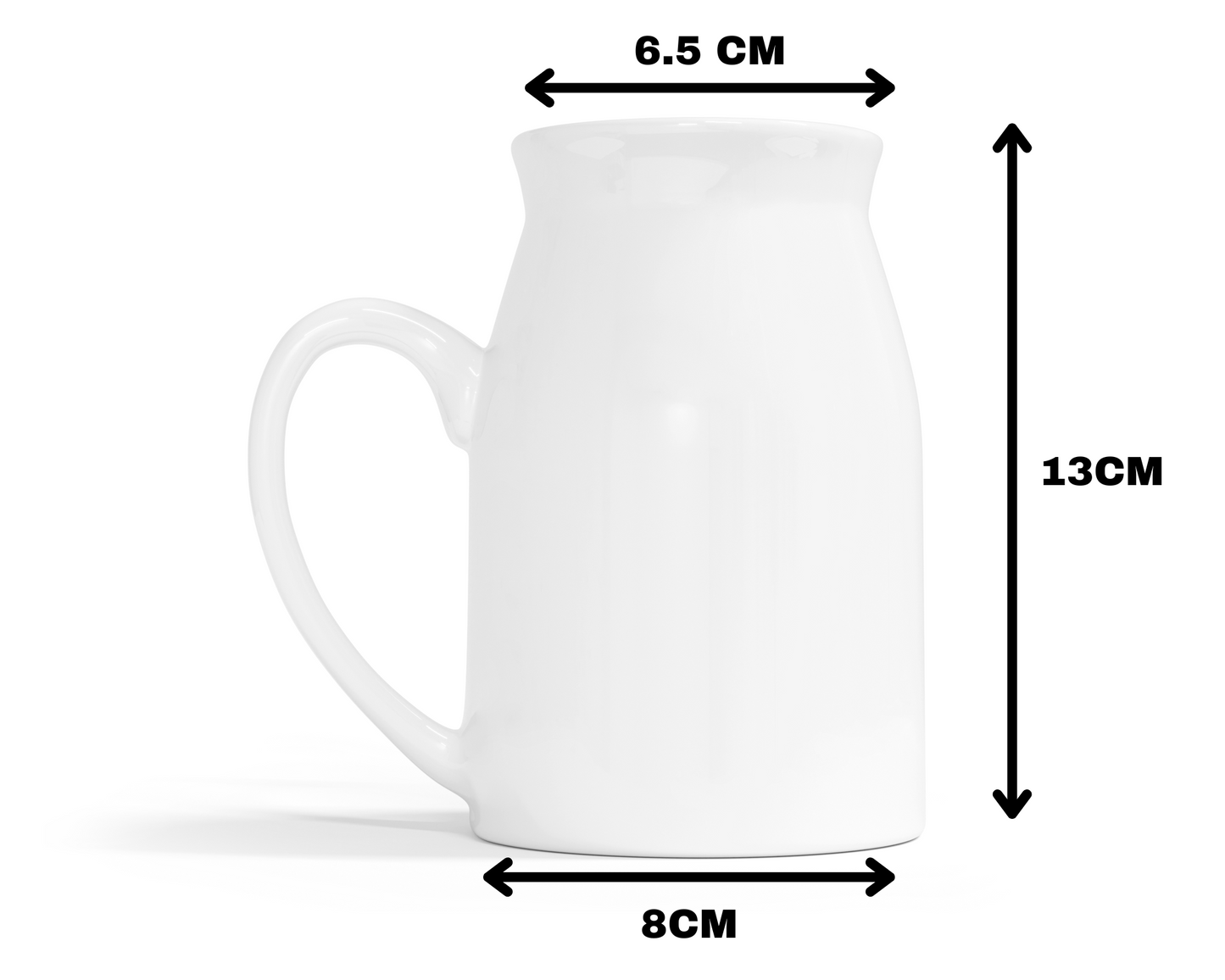Personalised Friends Milk Jug Vase