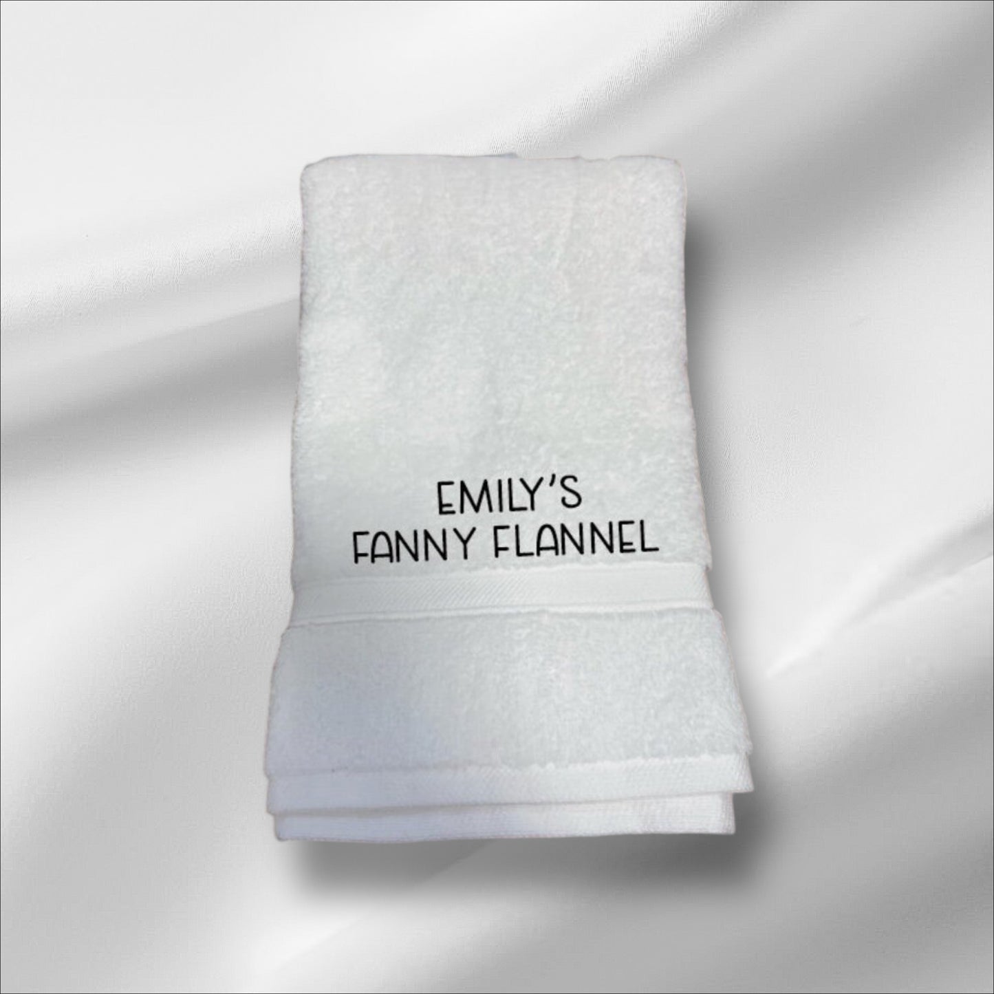 Funny Fanny Flannel Towel or Flannel