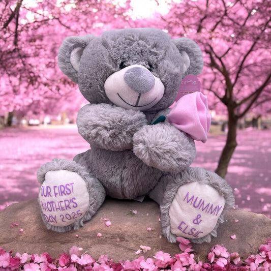 Personalised 'Our 1st Mother's Day' Mother's Day Teddy Bear,