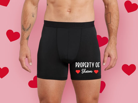 Funny Boxers - Personalised Property Of...