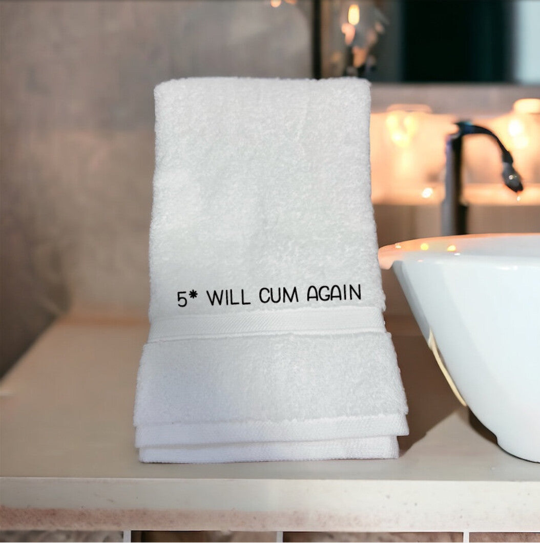 Funny 5* Towel or Flannel