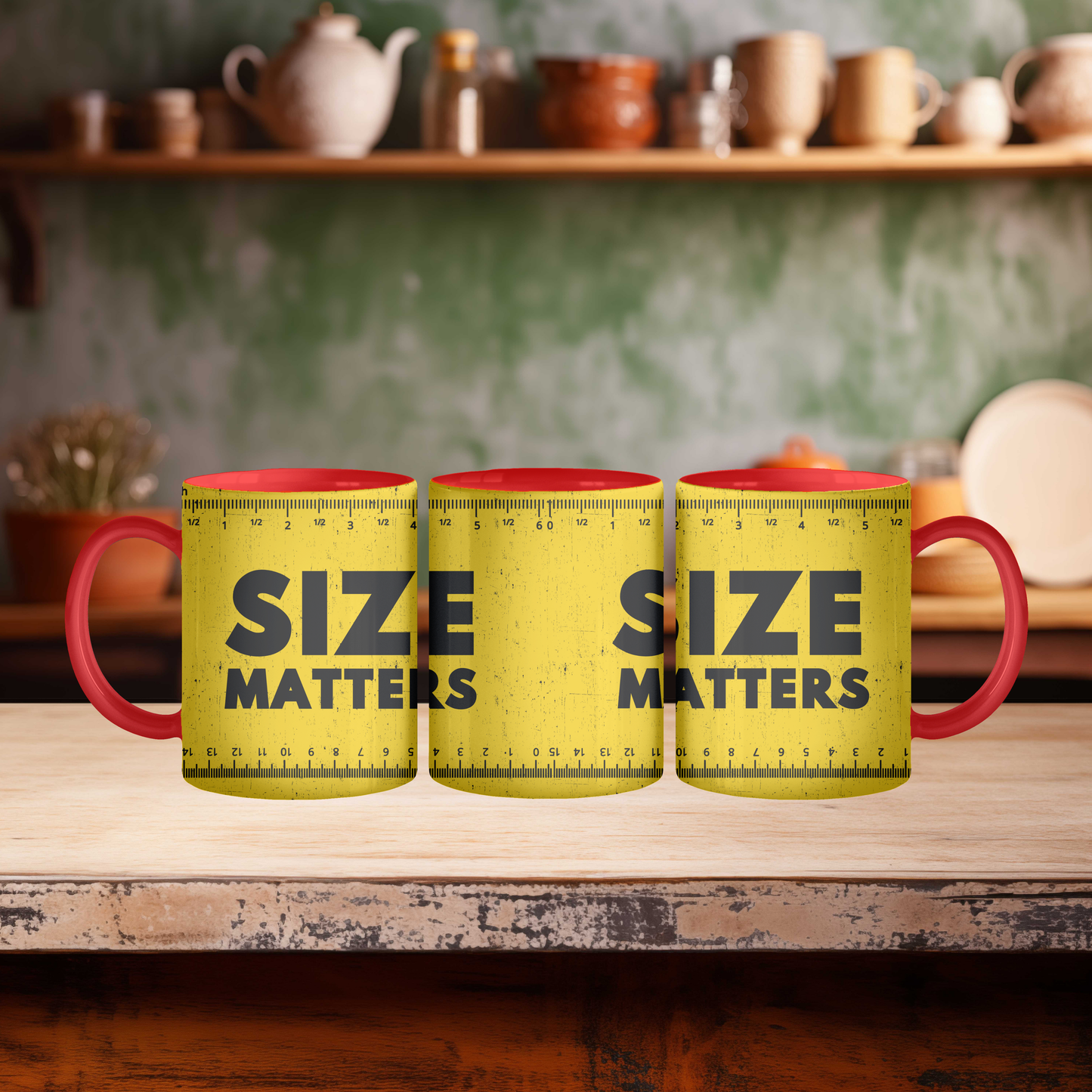 Funny Size Matters Mug