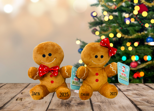 Personalised Gingerbread Teddy