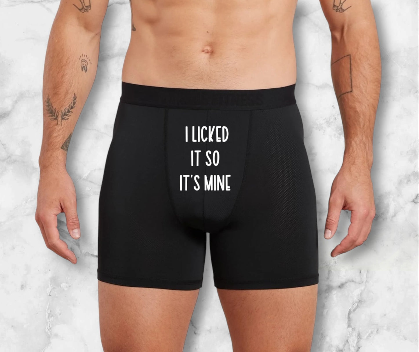 Funny Boxers - I Licked It So It's Mine