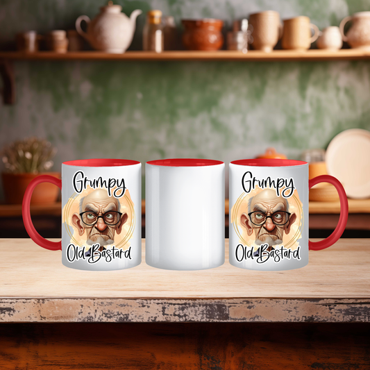 Funny Grumpy Old Bastard Mug,