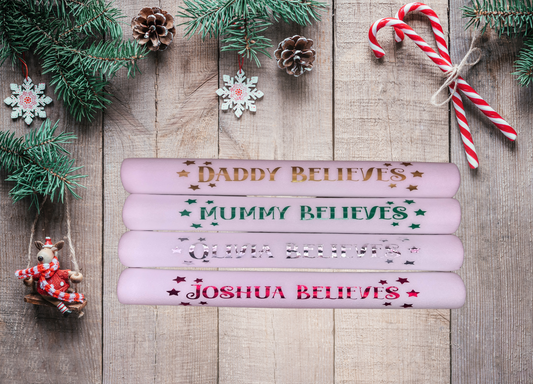 Personalised Believes Glow Stick – Reusable Foam Light Up Wand with Name
