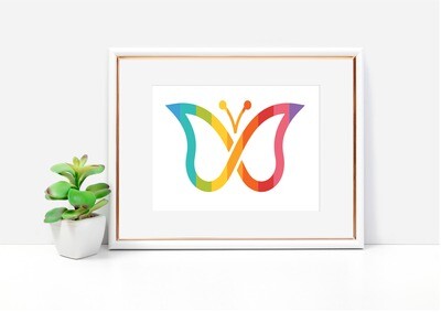 ADHD Butterfly Print