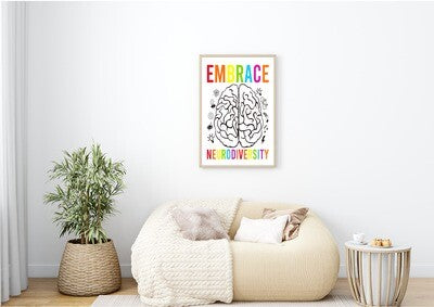 Embrace Neurodiversity Print