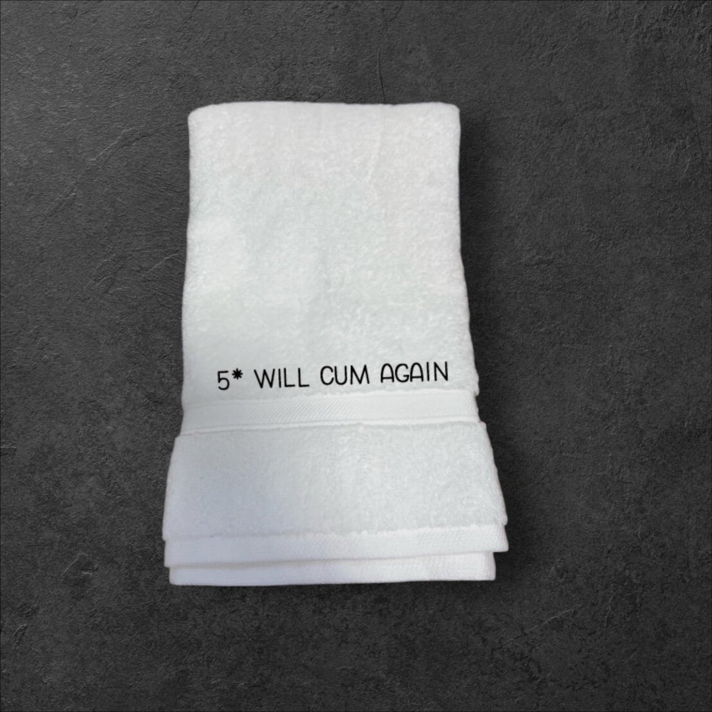 Funny 5* Towel or Flannel