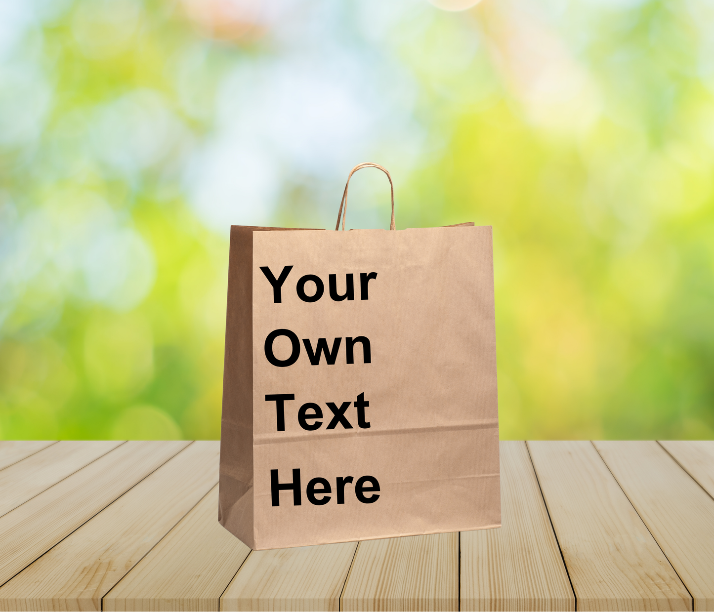 Customisable Gift Bag – “Add Your Own Text”