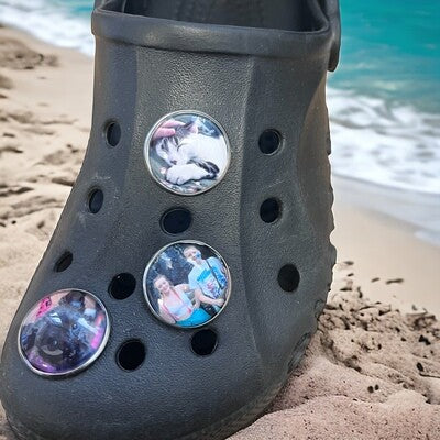 Personalised Photo Croc Charm