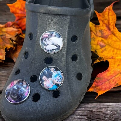 Personalised Photo Croc Charm