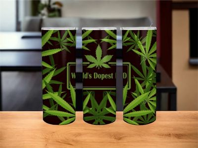 World's Dopest Dad Tumbler