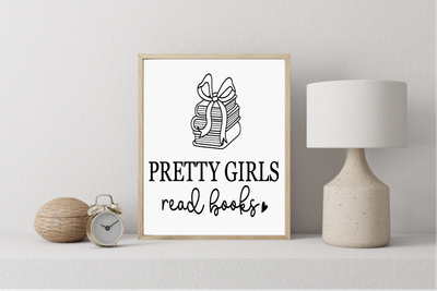 Retro Reading Prints
