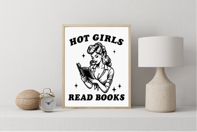 Retro Reading Prints