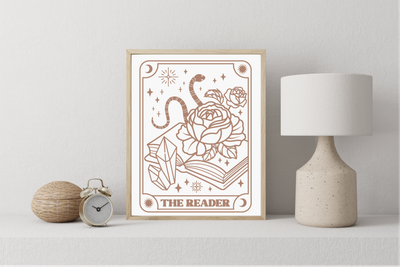 Retro Reading Prints