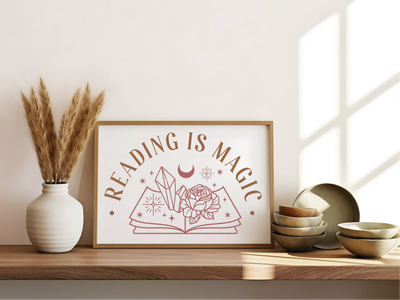 Retro Reading Prints