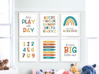 Nursery Prints Set