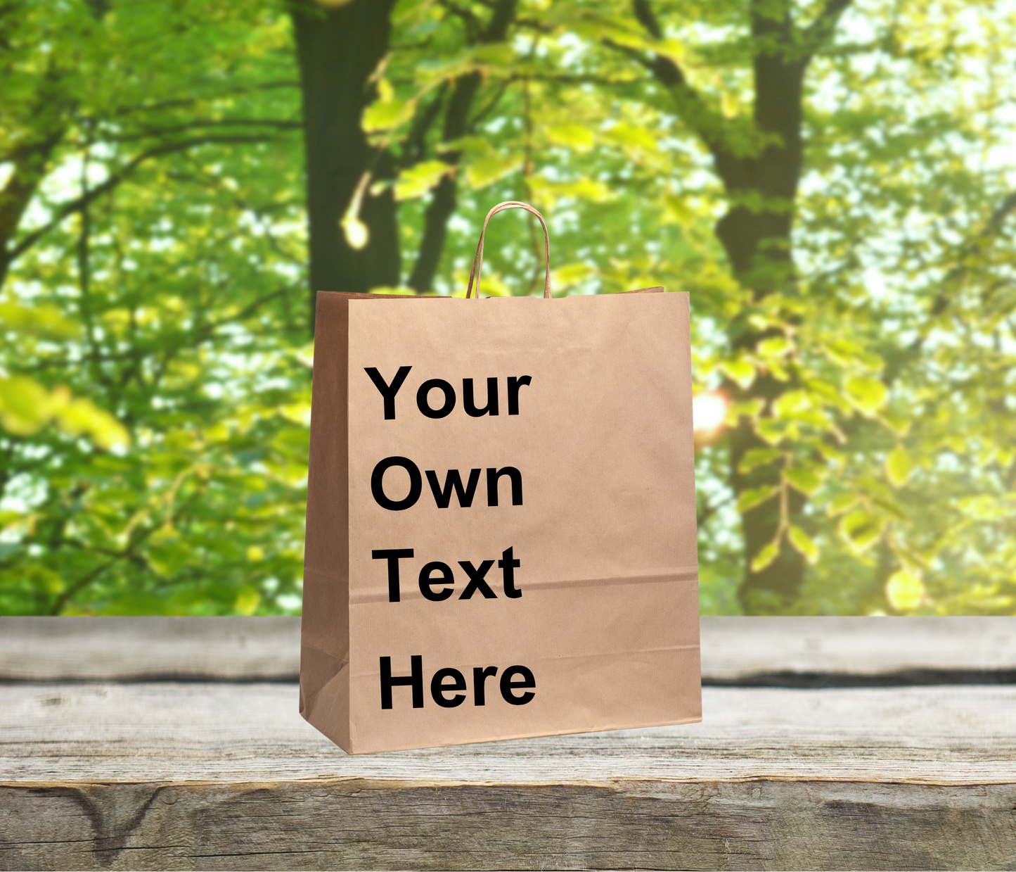 Customisable Gift Bag – “Add Your Own Text”
