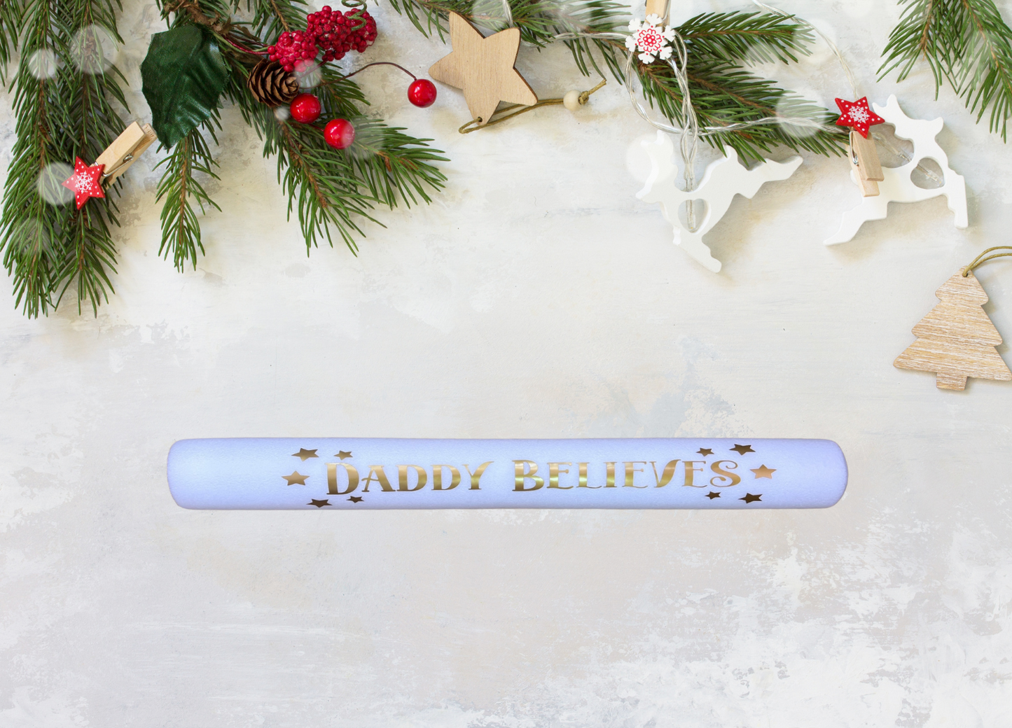 Personalised Believes Glow Stick – Reusable Foam Light Up Wand with Name