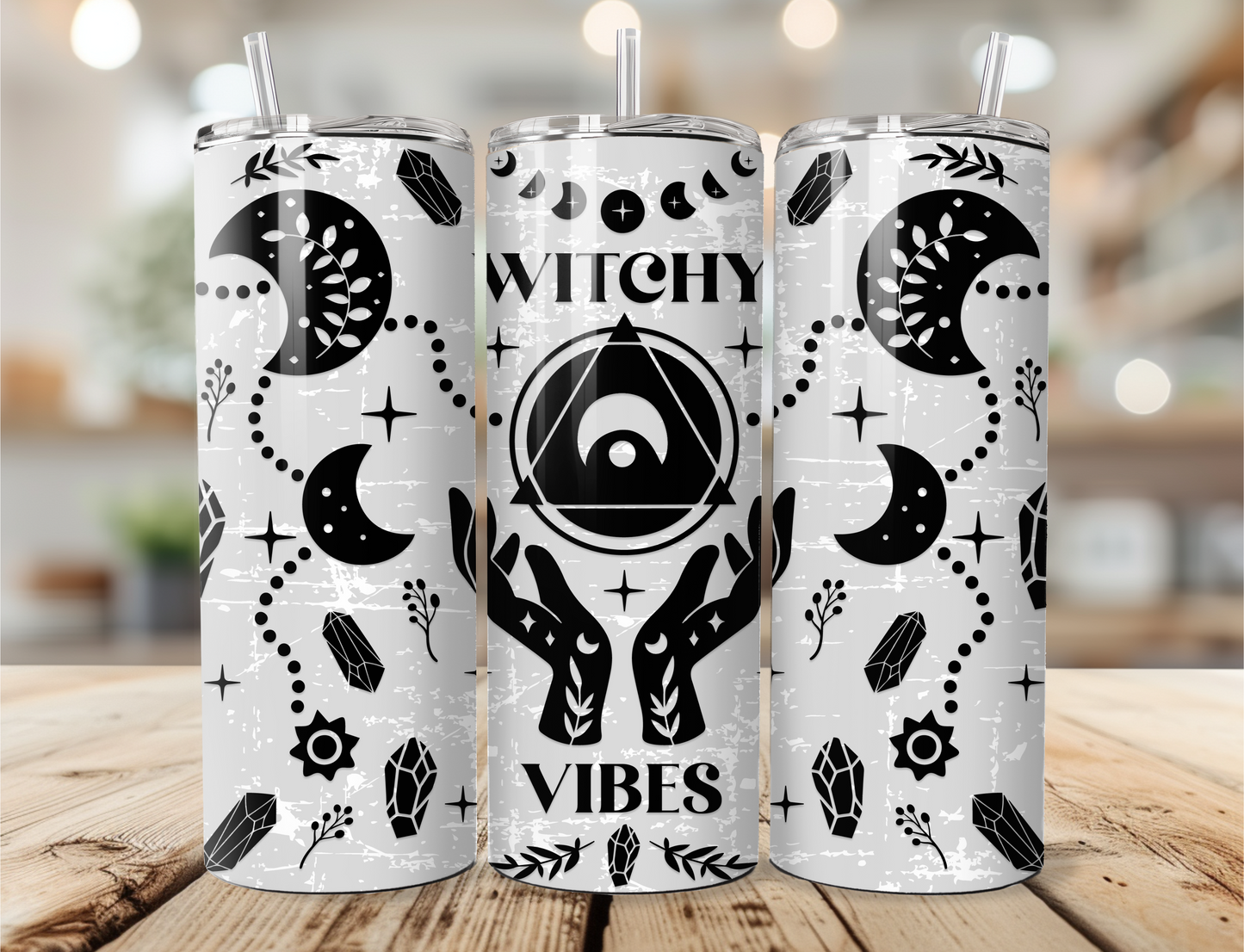 Witchy Vibes Skinny Tumbler