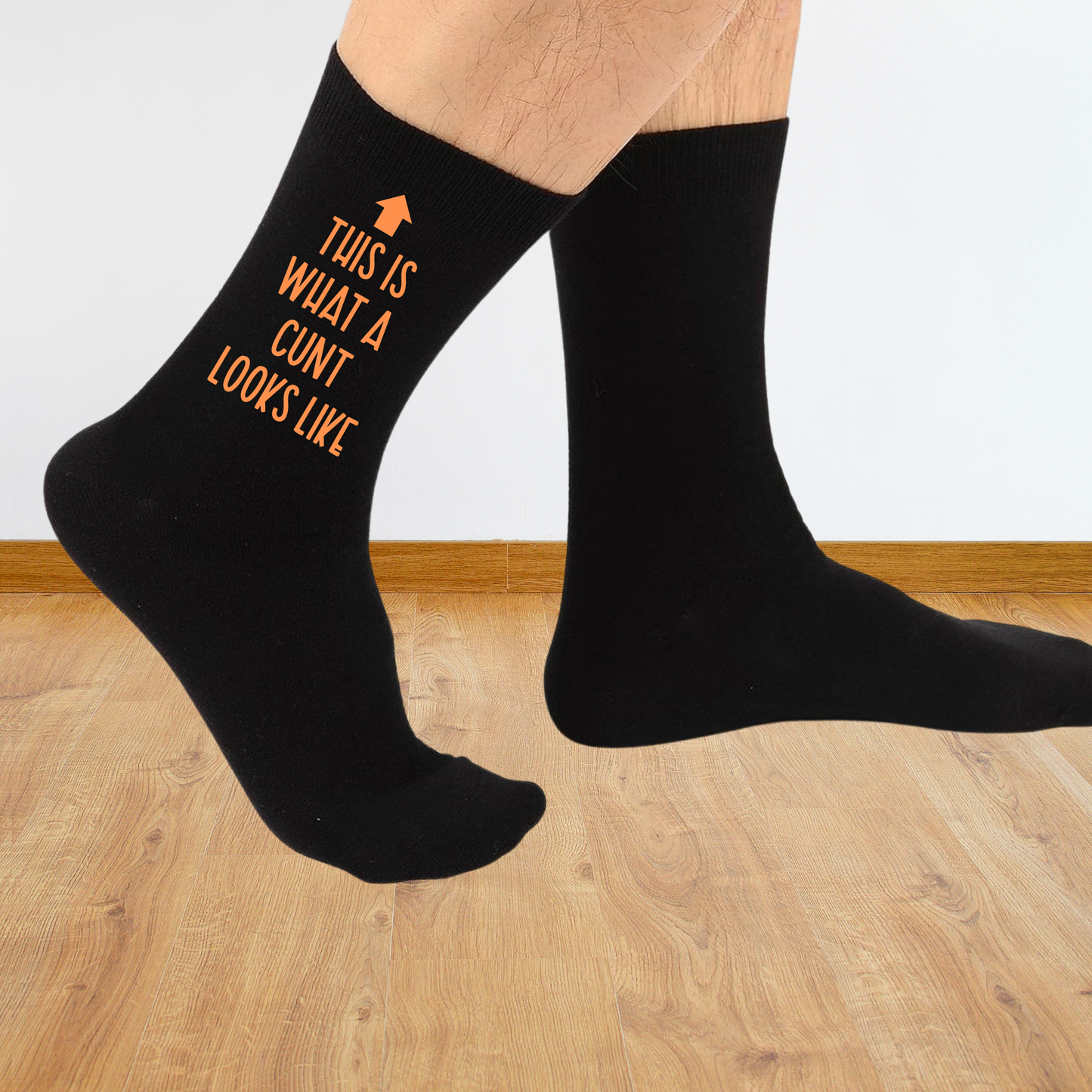 This is what a C**t Looks Like Funny Unisex Printed Socks