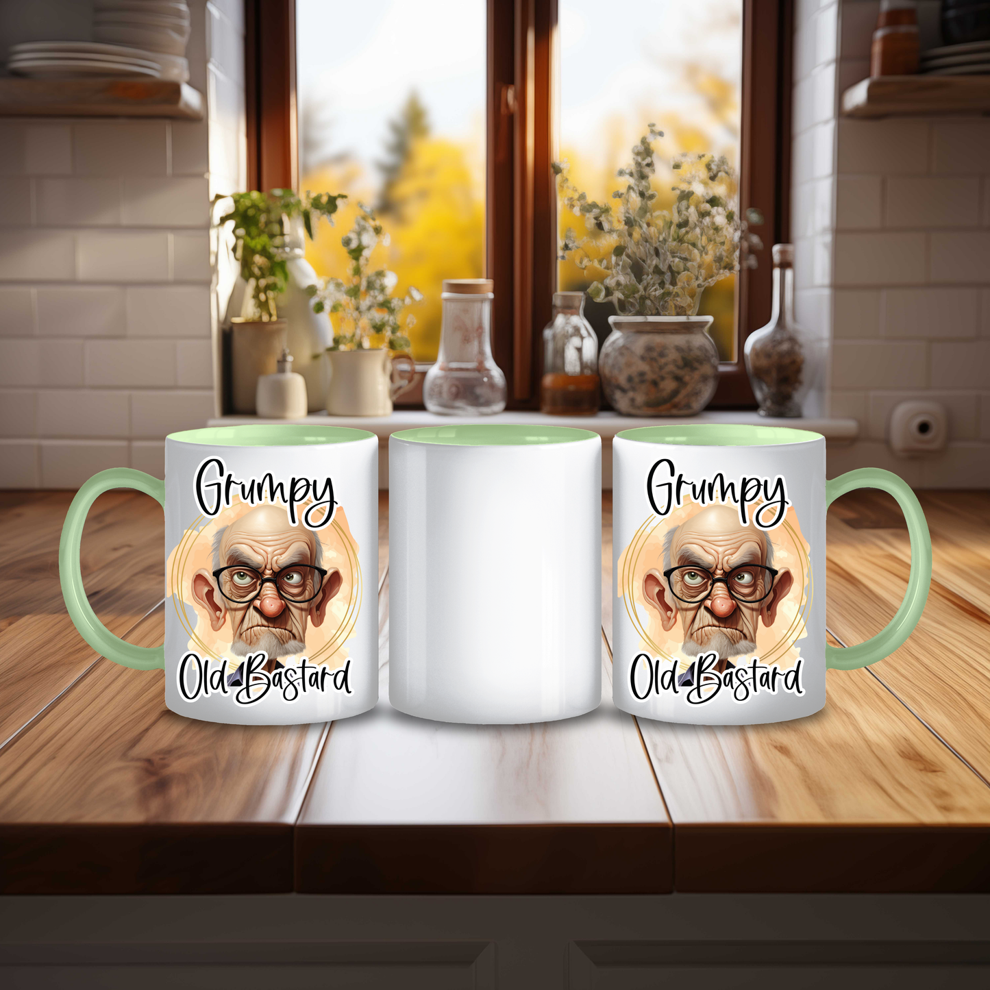 Funny Grumpy Old Bastard Mug,