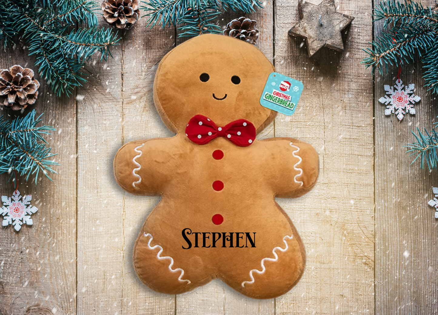 Personalised Gingerbread Soft Toy XL