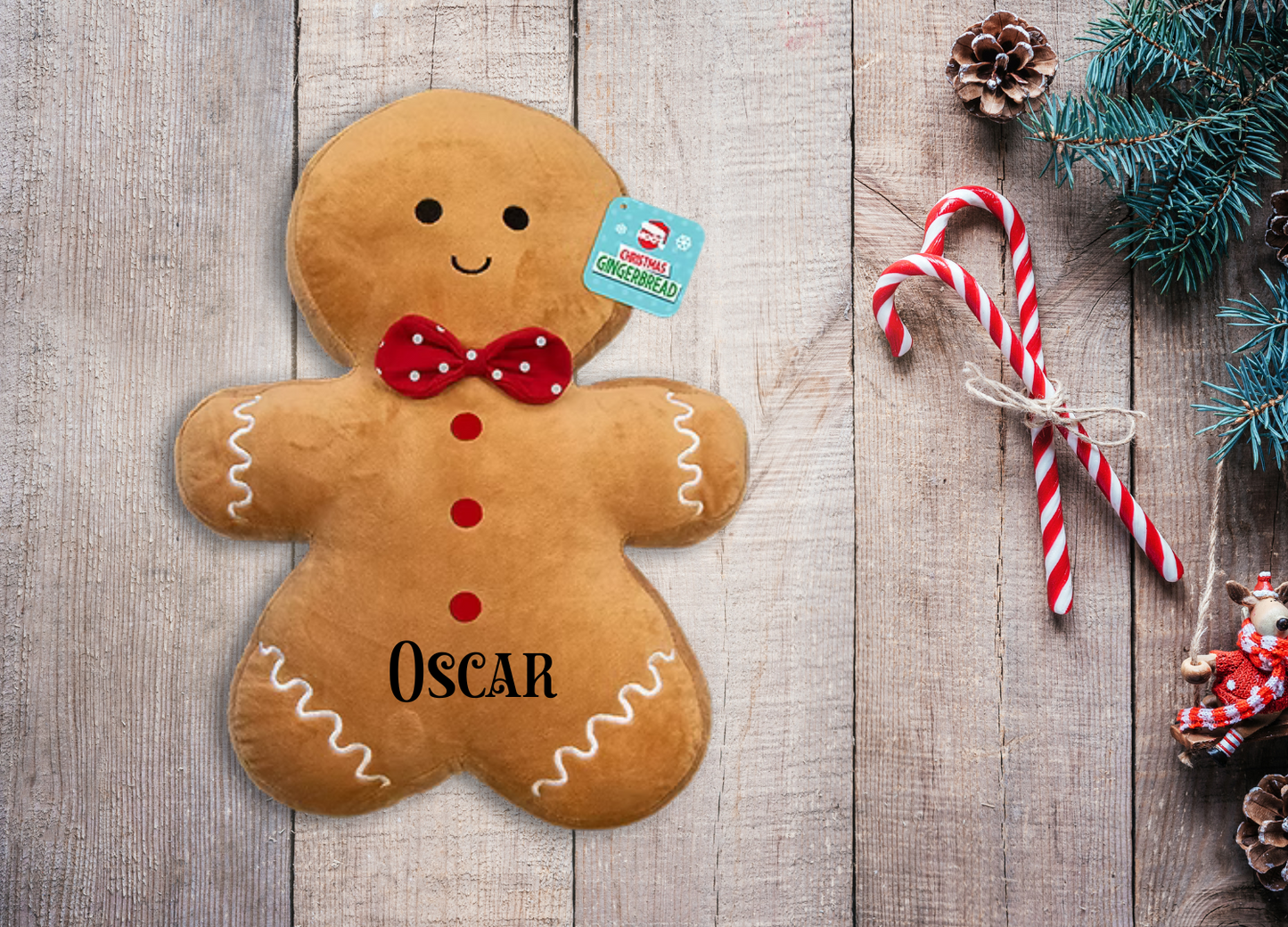 Personalised Gingerbread Soft Toy XL