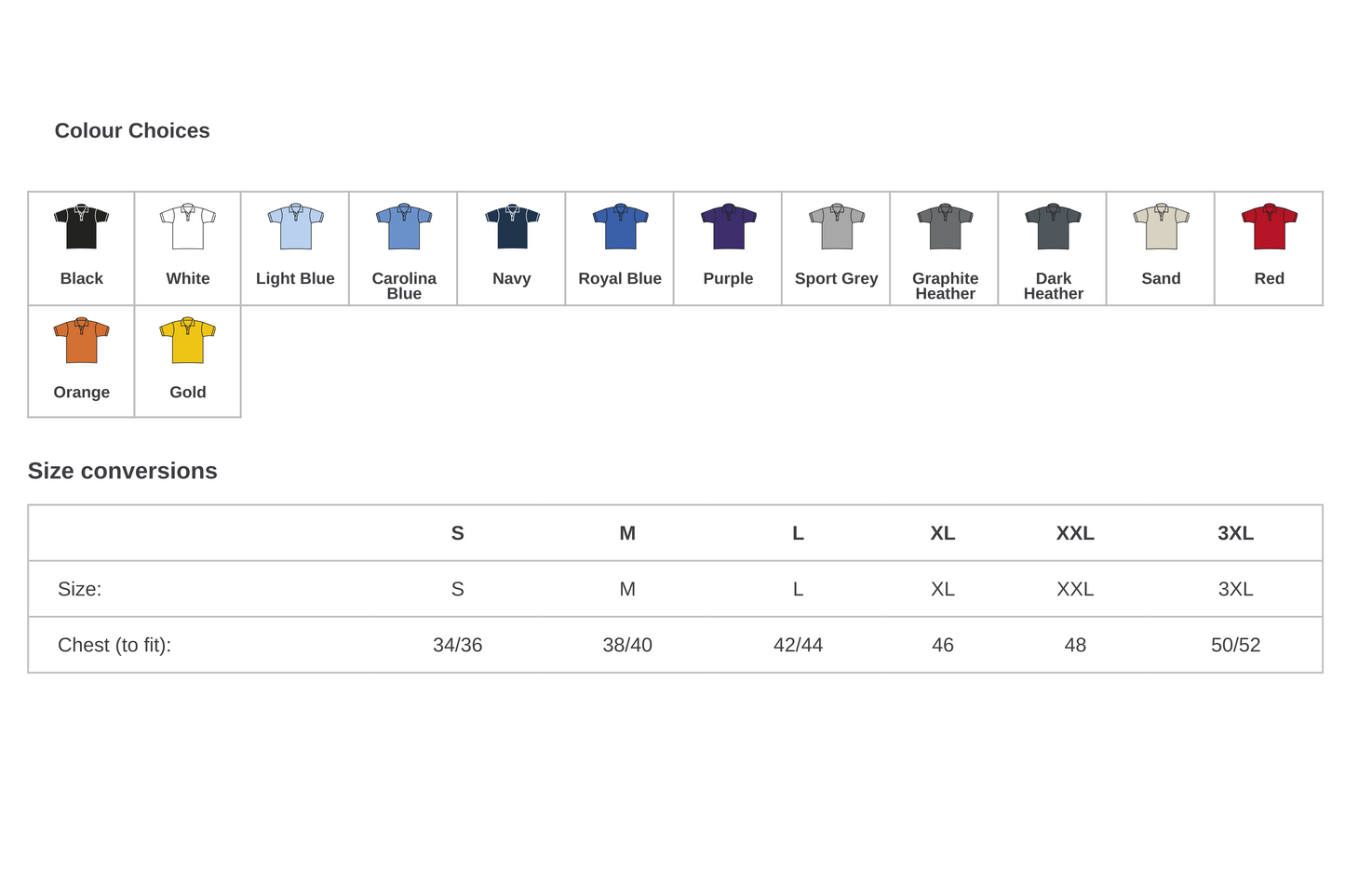 Unisex Polo Shirt